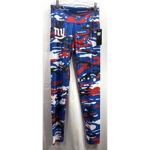 Zubaz NFL NY Giants Multicolored Leggings Sz XL NWT
